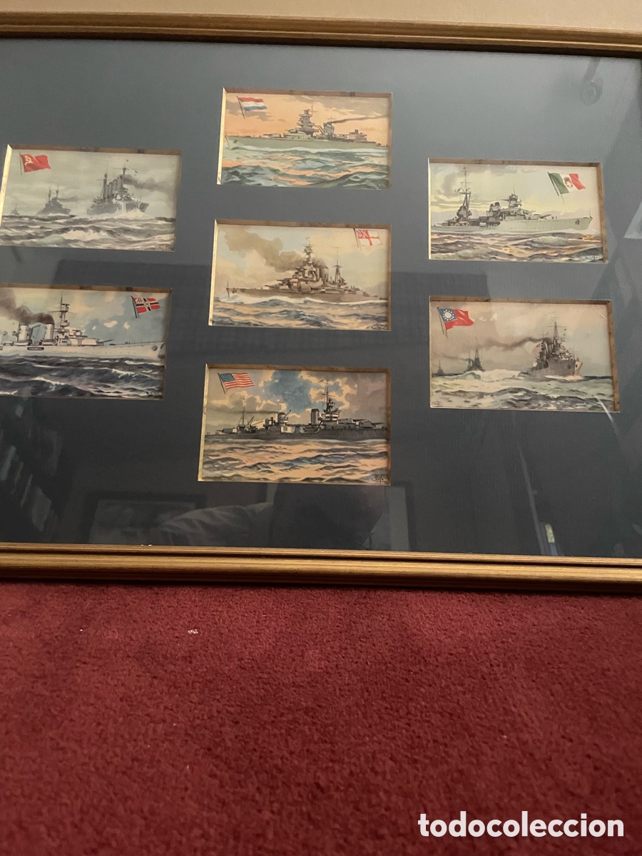 Postales: Postales Barcos de Guerra