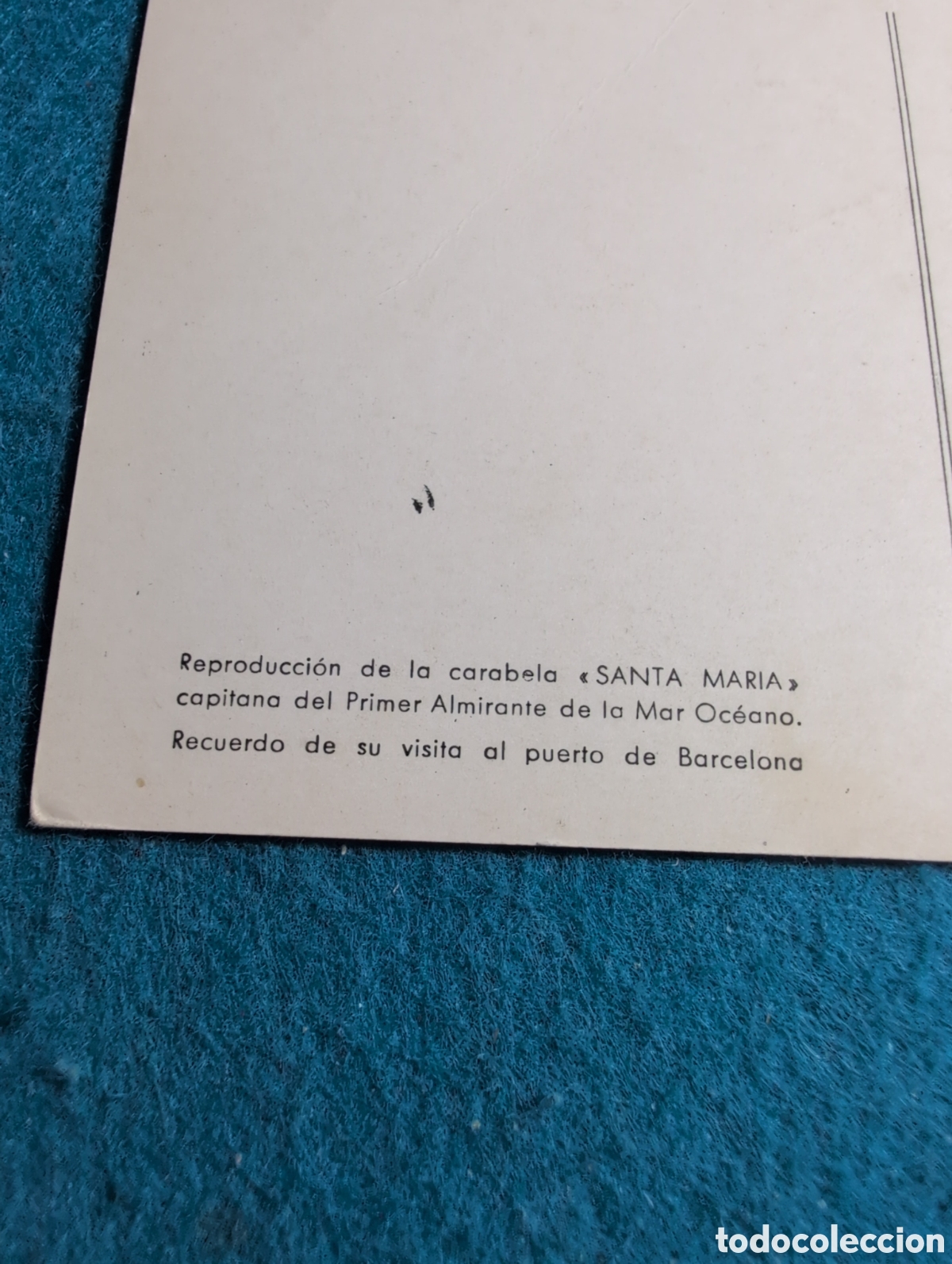 Postales: Postal carabela Santa Mar&iacute;a - Foto 3