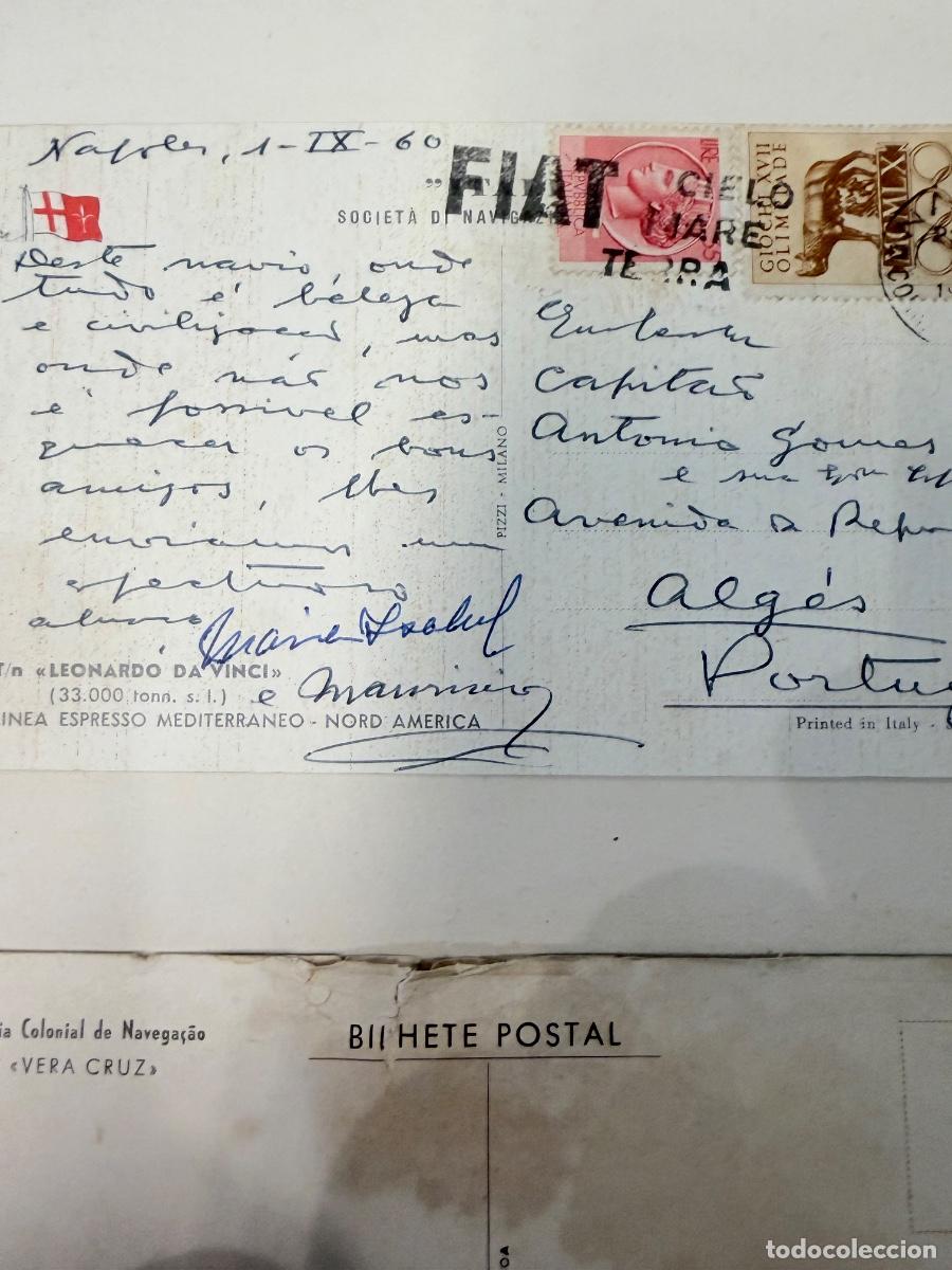 Postales: Dos postales de barcos a&ntilde;os 60 - Foto 6