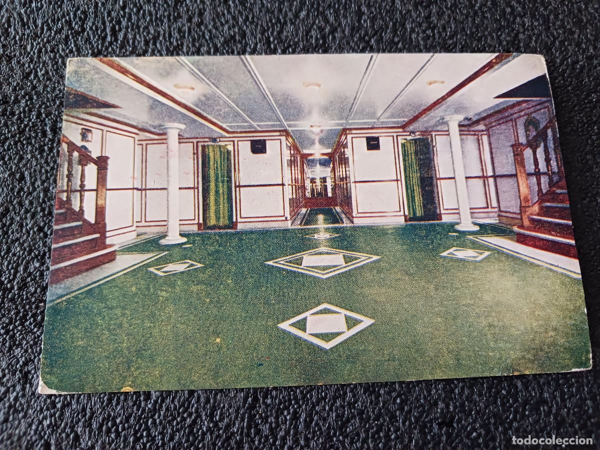 Cartes Postales: CIUDAD DE BARCELONA-CIUDAD DE PALMA - VEST&Iacute;BULO - COMPA&Ntilde;&Iacute;A TRASMEDITERR&Aacute;NEA