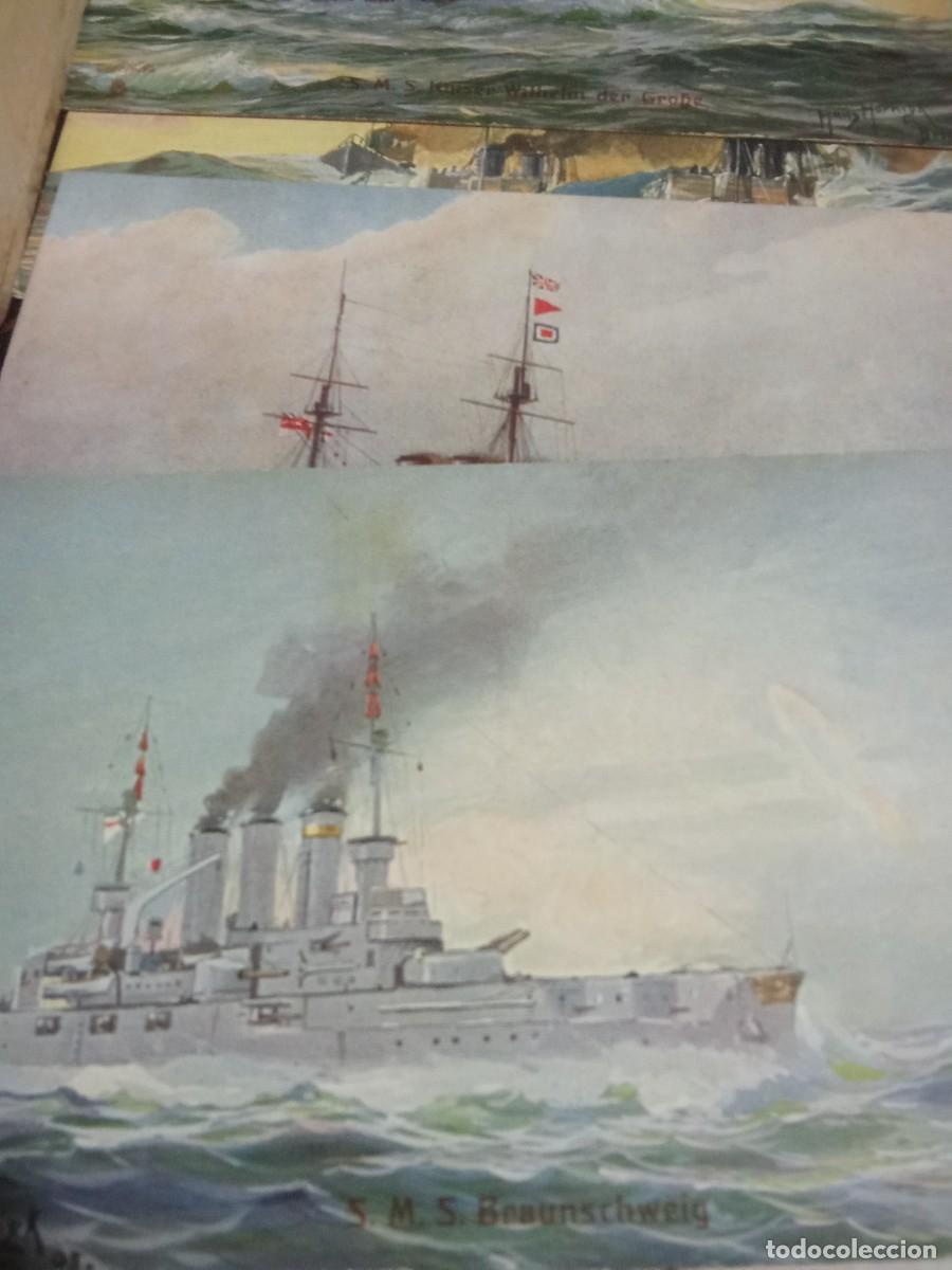Postales: Oilette.8 postales de barcos.