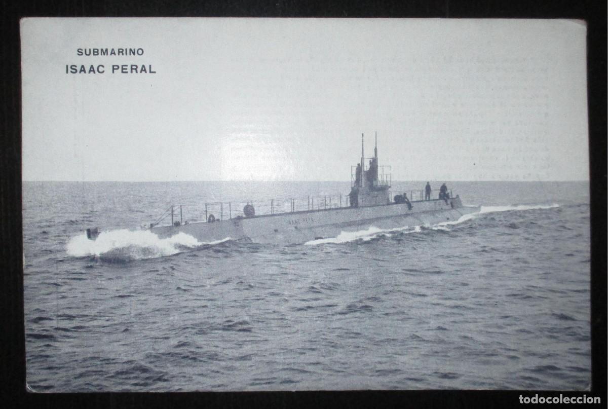 Postales: SUBMARINO ISAAC PERAL. POSTALES DE PROPAGANDA PATRI&Oacute;TICA.ORIGINAL DE 1917.