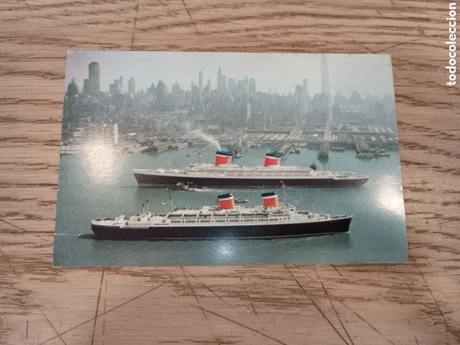 Postales: ESTADOS UNIDOS - BARCOS S.S. UNITED STATES / S.S. AM&Eacute;RICA