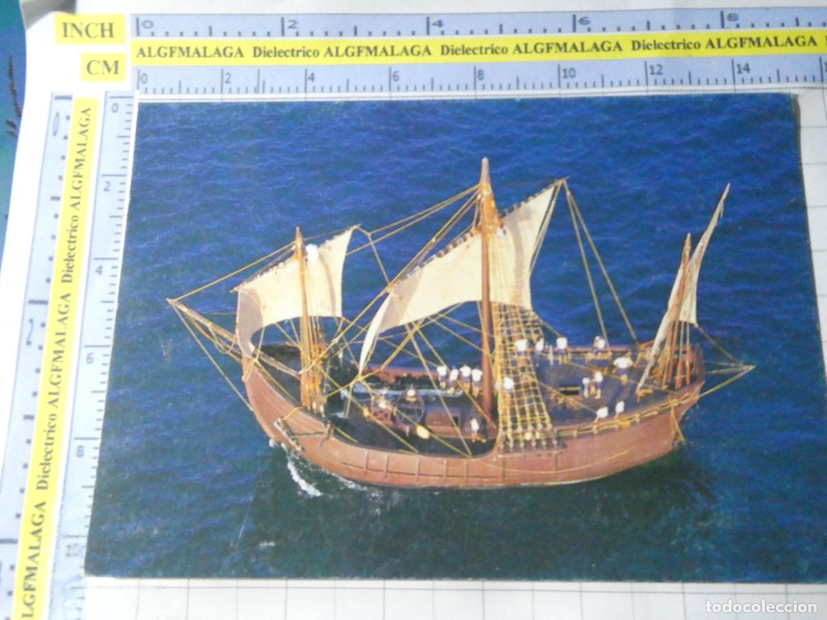 Postales: POSTAL DE BARCOS NAVIERAS. V CENTENARIO 500. TRAVESIA 1991 CARABELA PINTA NAVES DESCUBRIMIENTO. 1644