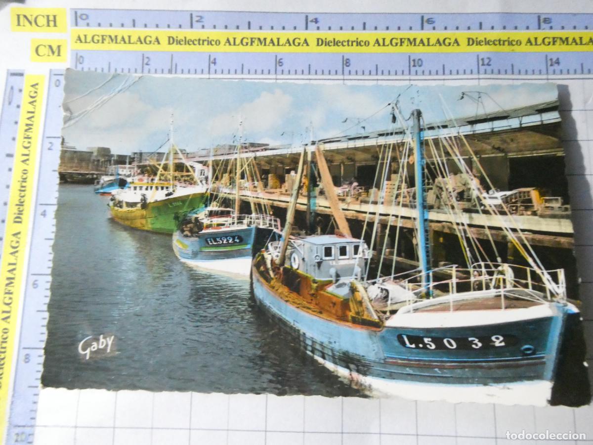 Postales: POSTAL DE BARCOS NAVIERAS. LORIENT FRANCIA. BARCOS DE PESCA PUERTO. 1652