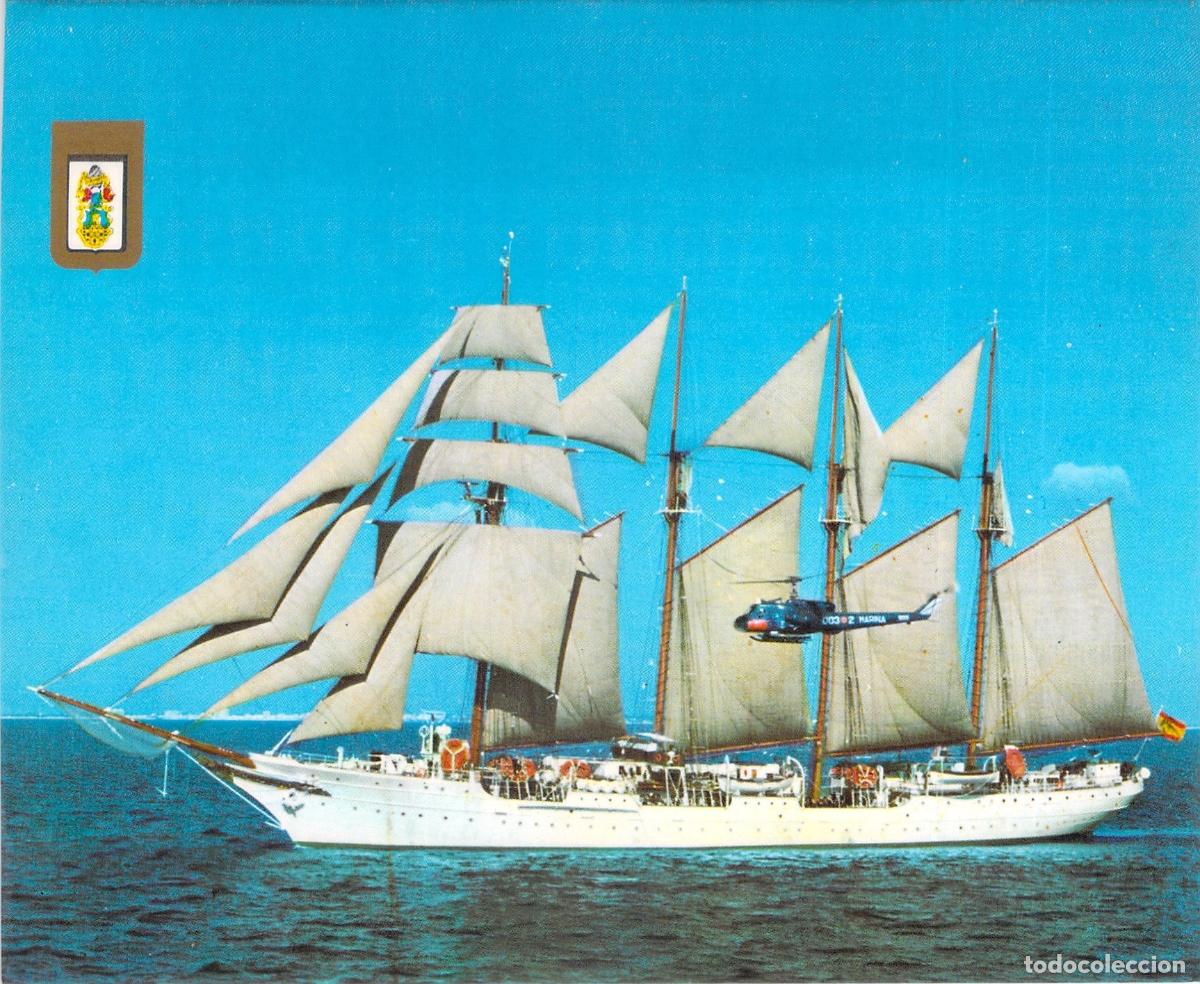 Postales: Postal Buque Escuela Juan Sebasti&aacute;n de Elcano Armada Espa&ntilde;ola
