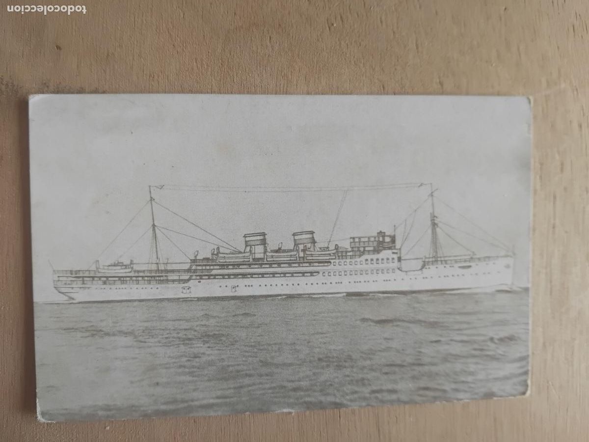 Postales: VAPOR INFANTA CRISTINA COMPA&Ntilde;IA TRANSMEDITERRANEA. BARCELONA PALMA - PALMA BARCELONA.