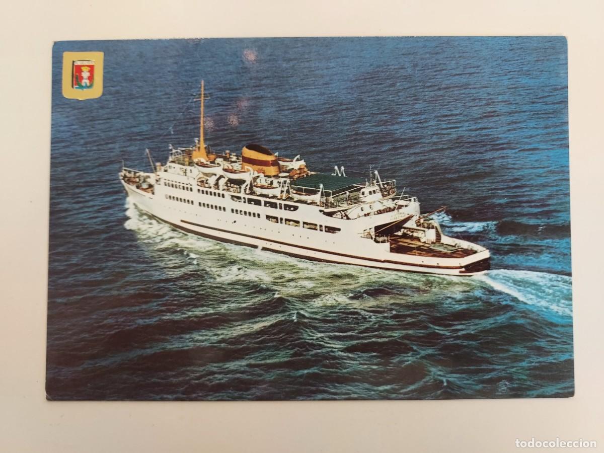 Postales: POSTAL BARCO BUQUE CRUCERO. TRANSBORDADOR VICTORIA, ALGECIRAS (CADIZ). 1971. S/C