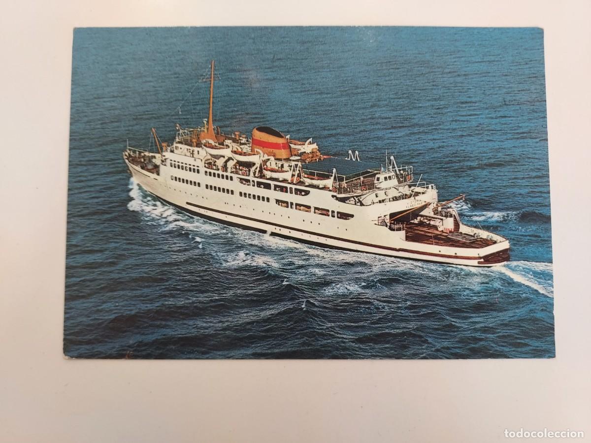 Postales: POSTAL BARCO TRANSBORDADOR VICTORIA, ALGECIRAS (CADIZ). 1967. S/C
