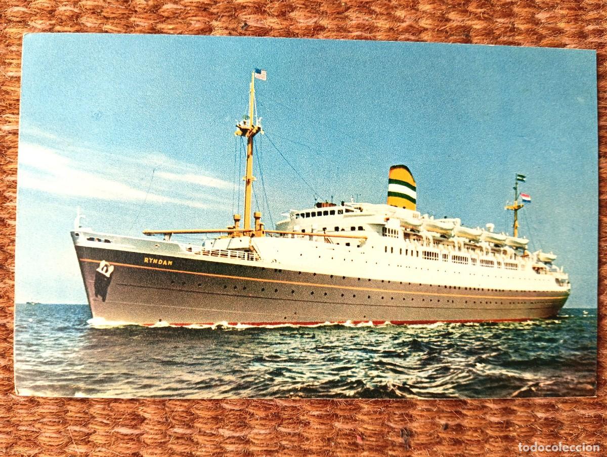 Postales: BUQUE - BARCO - RYNDAM - HOLLAND AMERICA LINE