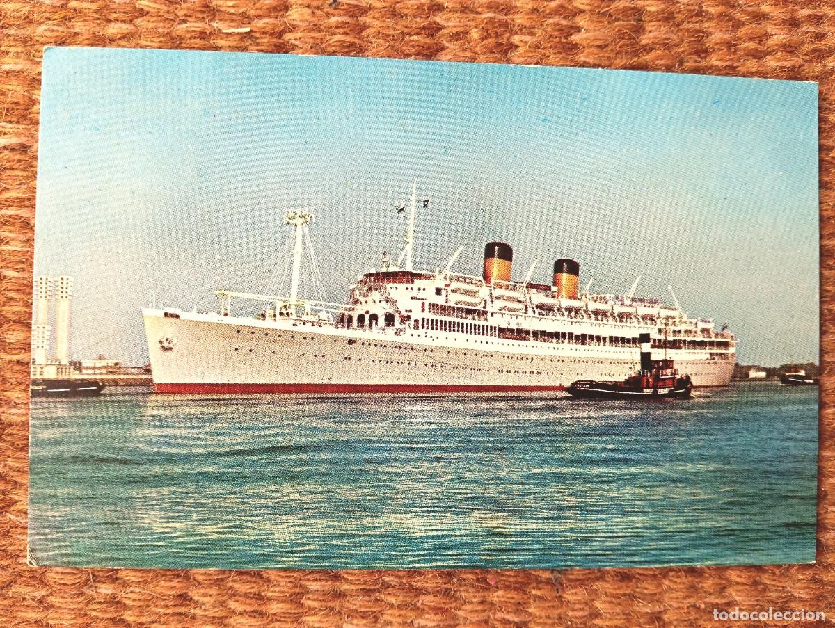 Postales: BARCO - BUQUE - JOHAN VAN OLDENBARNEVELT - NEDERLAND LINE