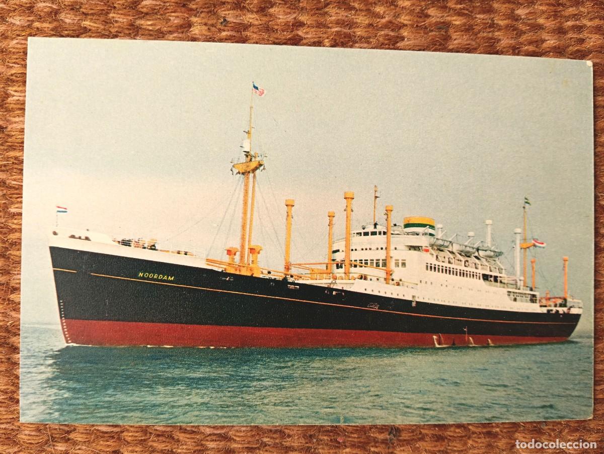 Postales: BARCO - BUQUE - NOORDAM - HOLLAND AMERICA LINE