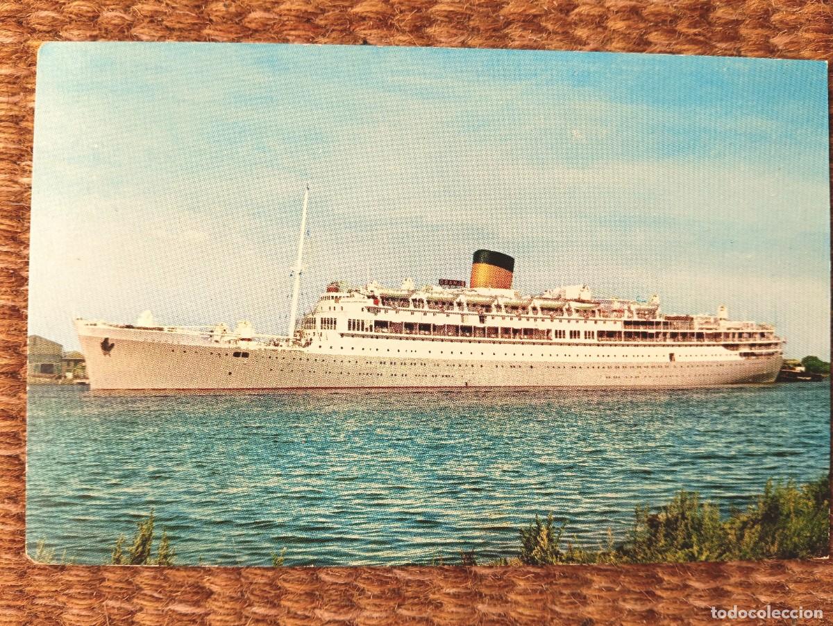 Postales: BARCO - BUQUE - ORANJE - NEDERLAND LINE