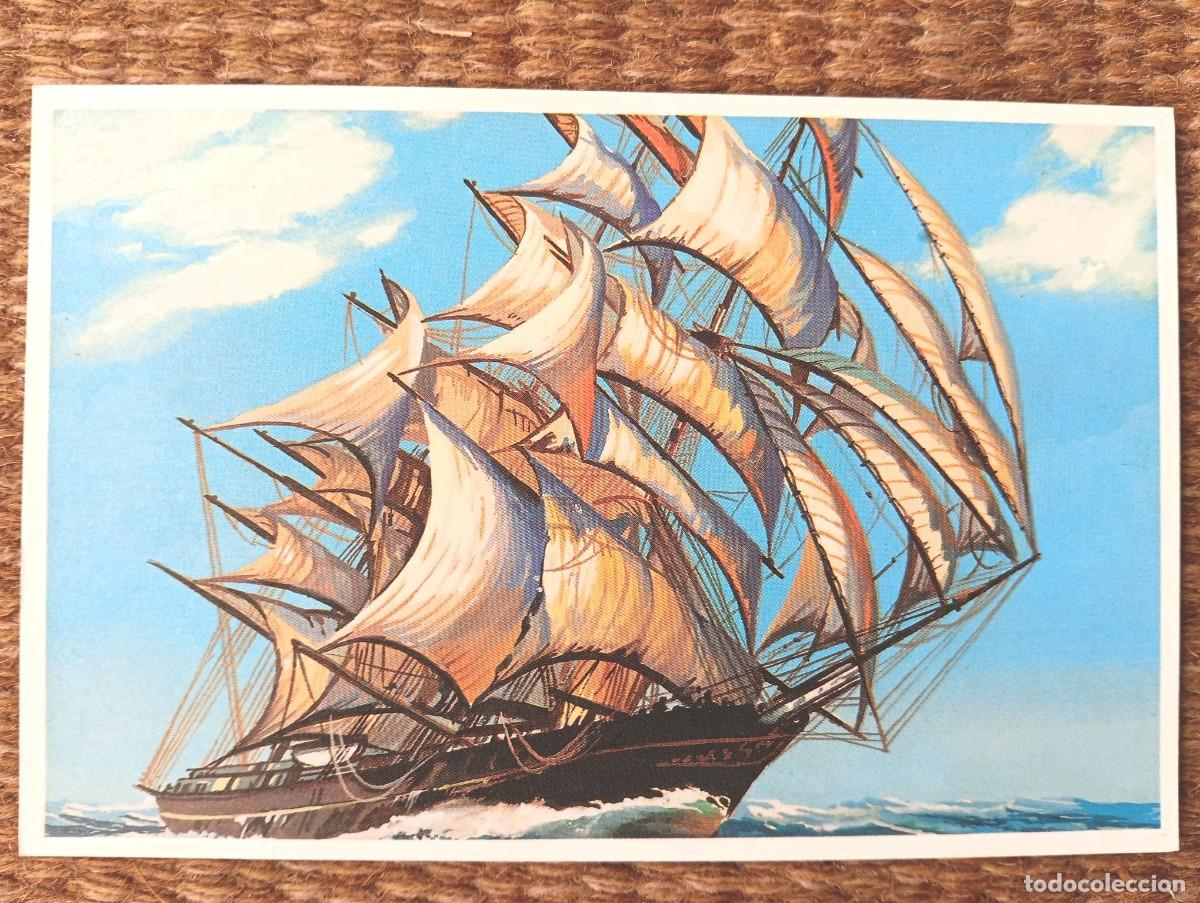 Postales: BARCO - BUQUE - COLECCION GRANDES VELEROS - E. ANTALBE