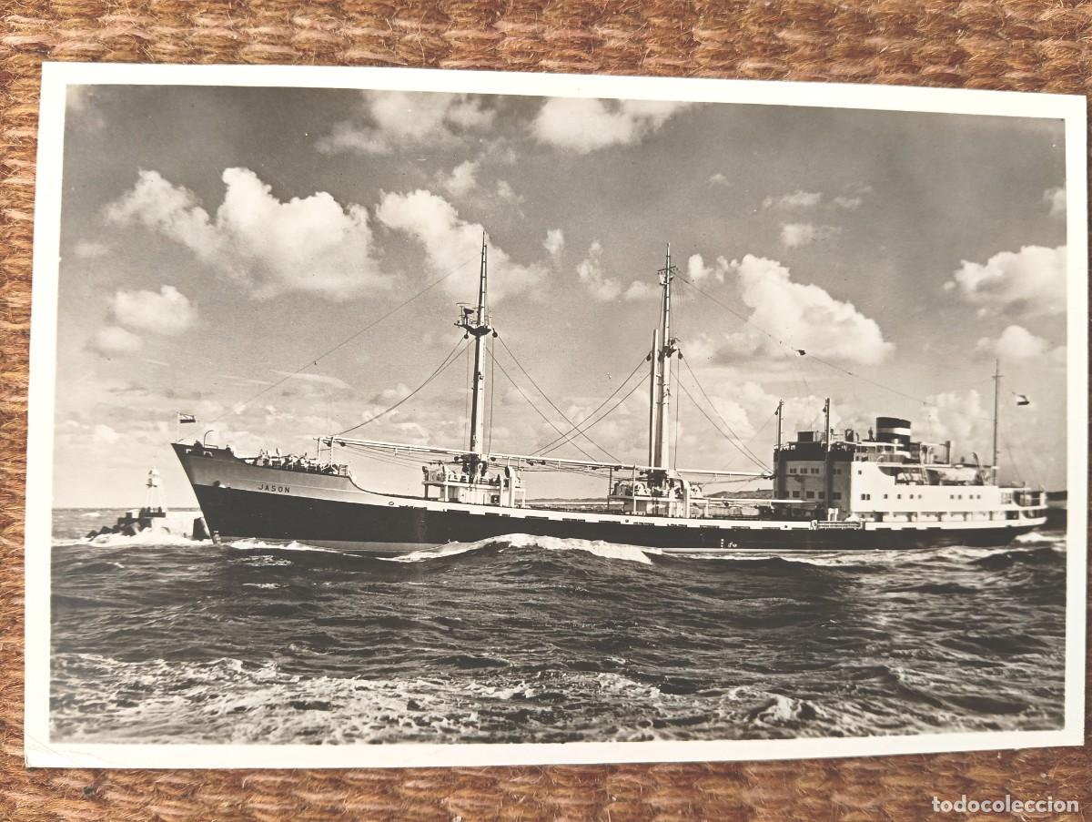 Postales: BARCO - BUQUE JASON - KONINKLIJKE NEDERLANDSCHE STOOMBOOT MIJ