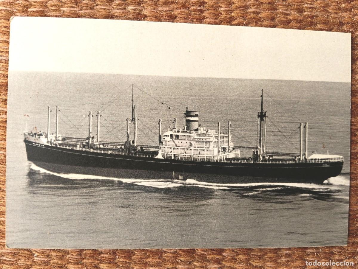 Postales: BARCO - BUQUE ALMDYK - HOLLAND AMERICA LINE