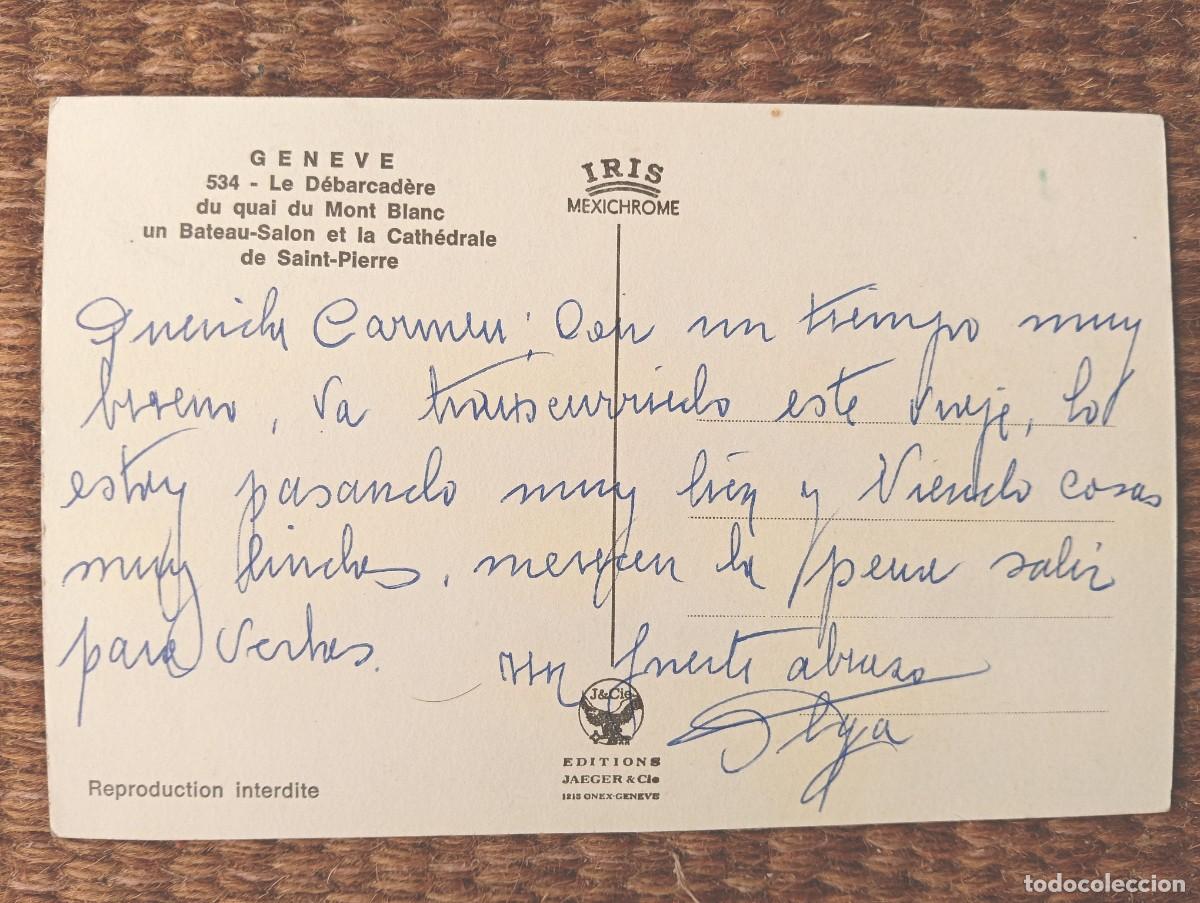 Postales: BARCO - BUQUE - GINEBRA - Foto 2