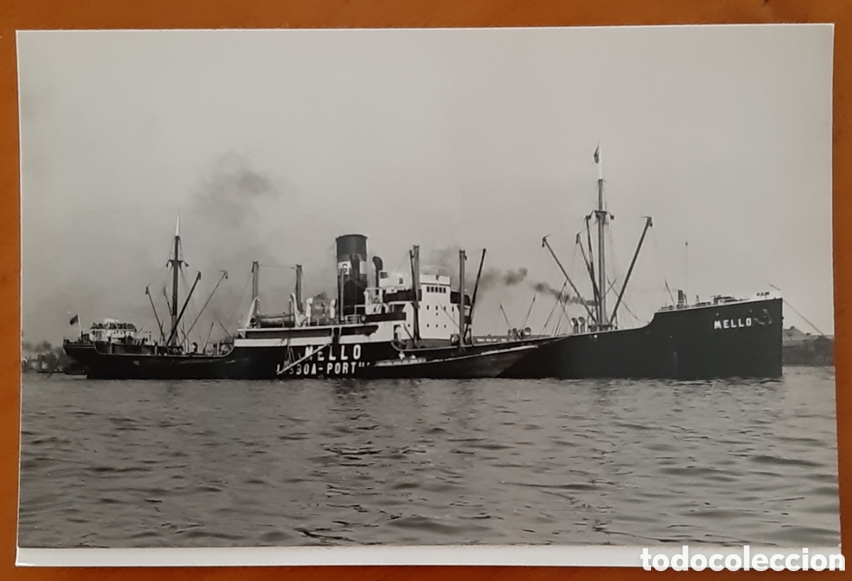 Postales: Postal barco Mello. R10190