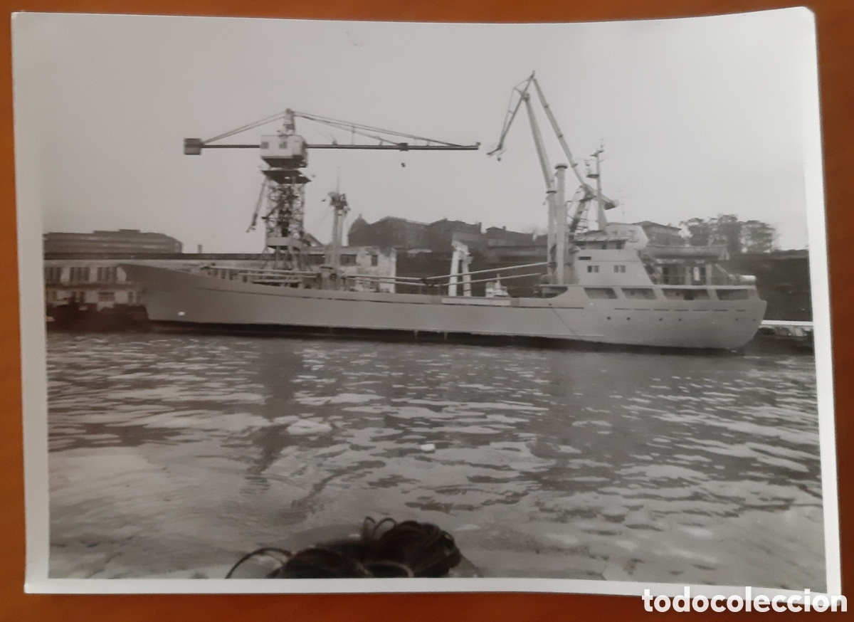 Postales: Postal barco factor&iacute;a de Olaveaga. Astilleros Espa&ntilde;oles SA. R10195