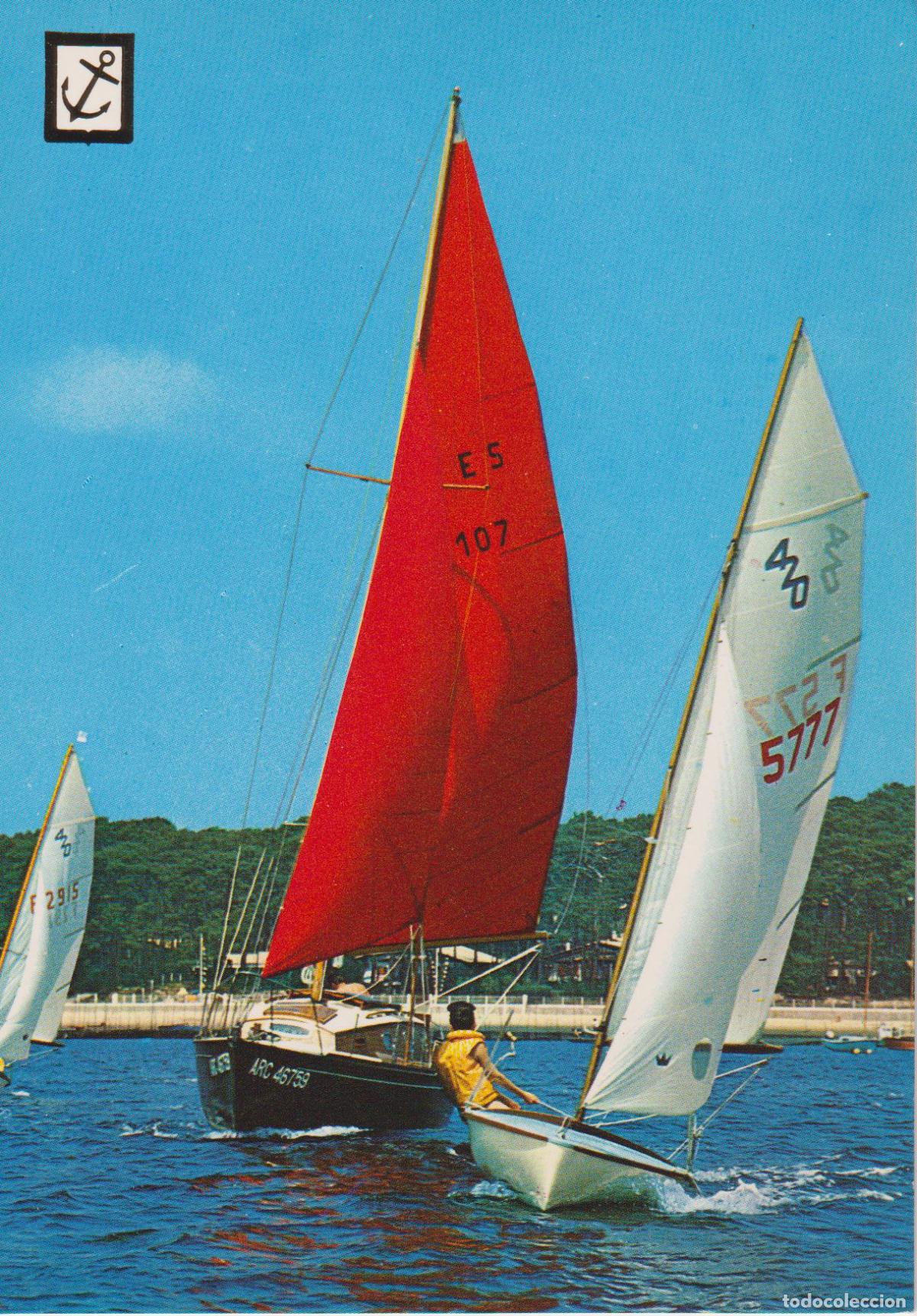 Postales: VELEREOS DEPORTIVO - COLECCI&Oacute;N N&ordm;4 - ESCUDO DE ORO - S/C