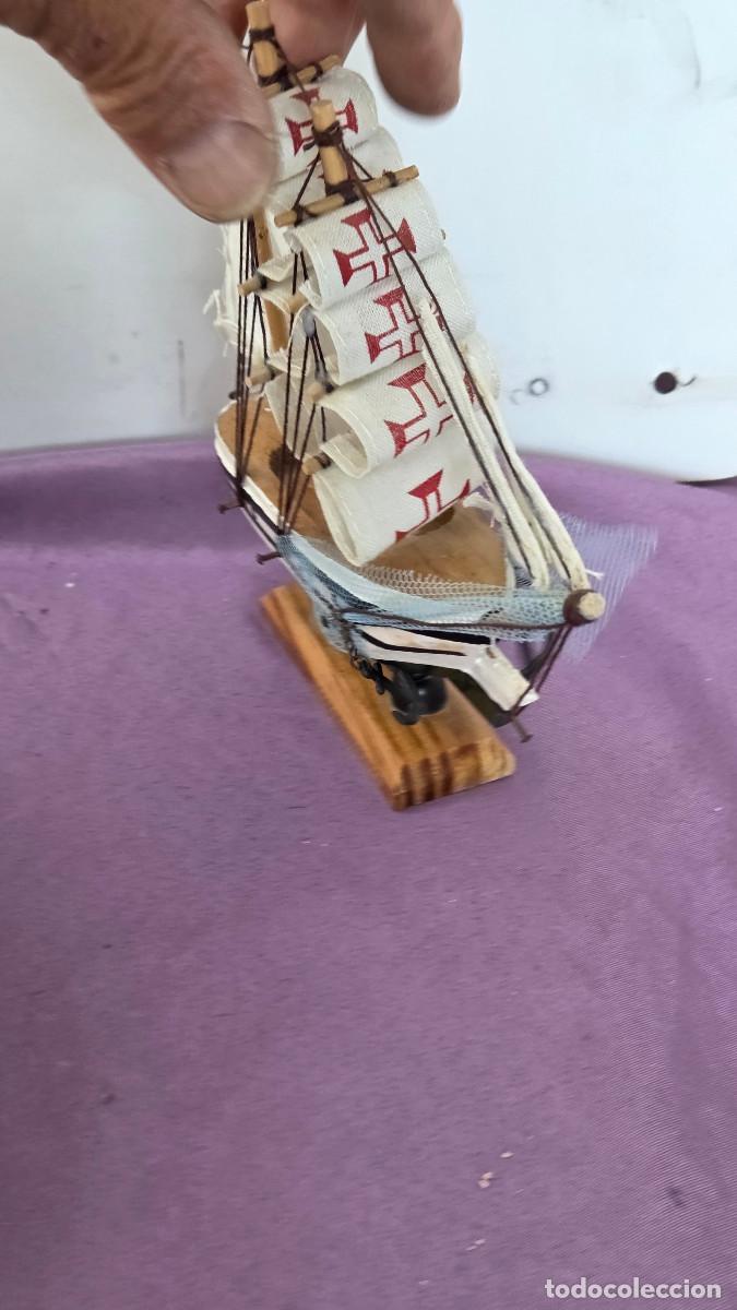 Postales: maqueta de barco de madera - Foto 4