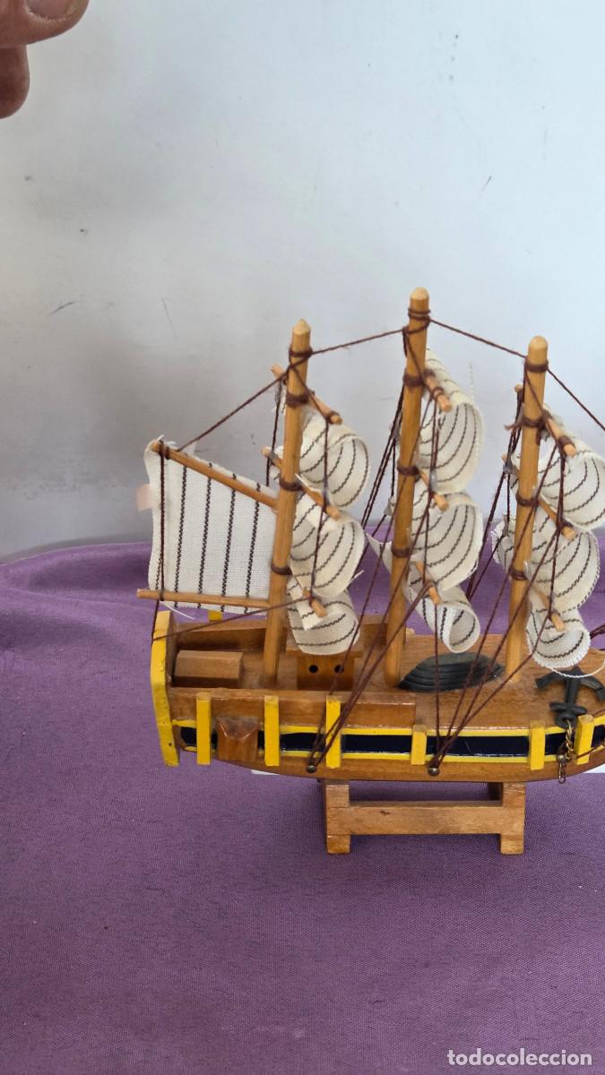 Postales: maqueta de barco de madera - Foto 2