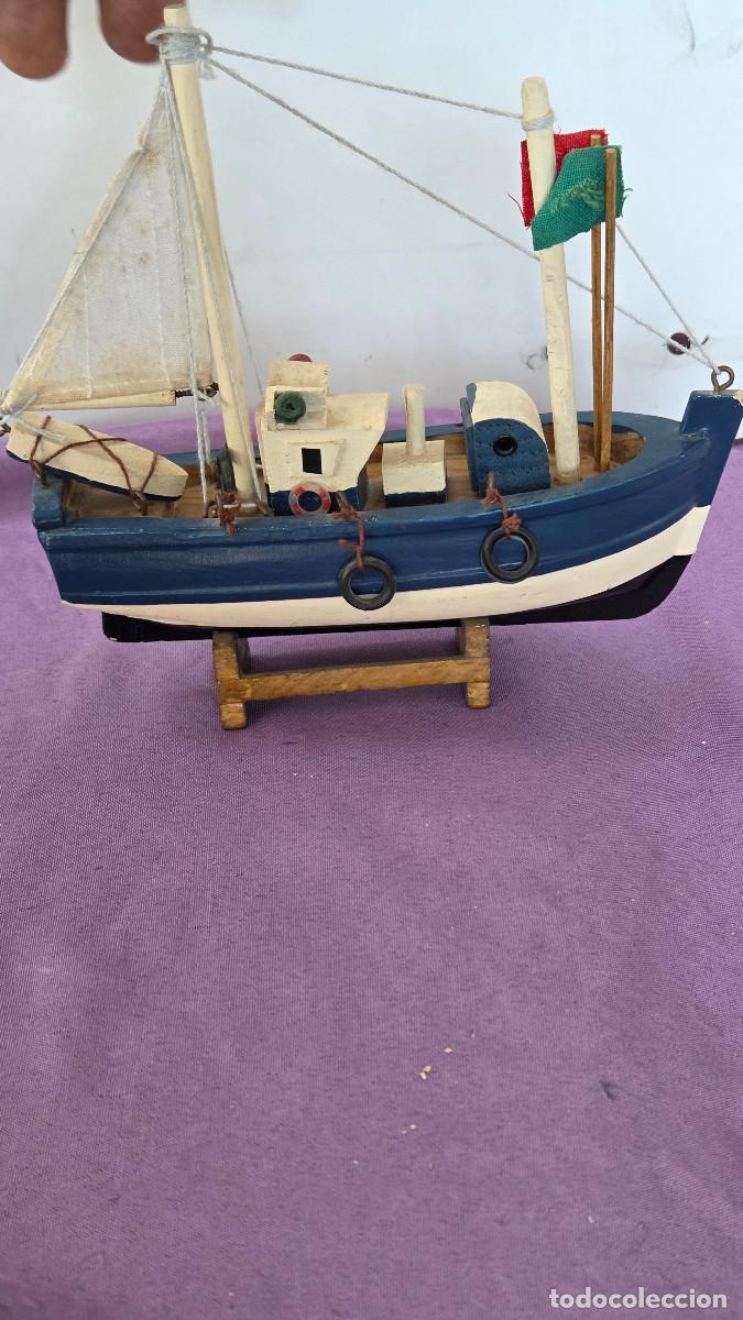 Postales: maqueta de barco de madera - Foto 2