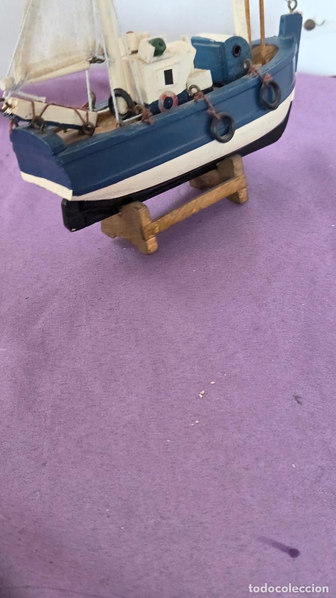 Postales: maqueta de barco de madera - Foto 3