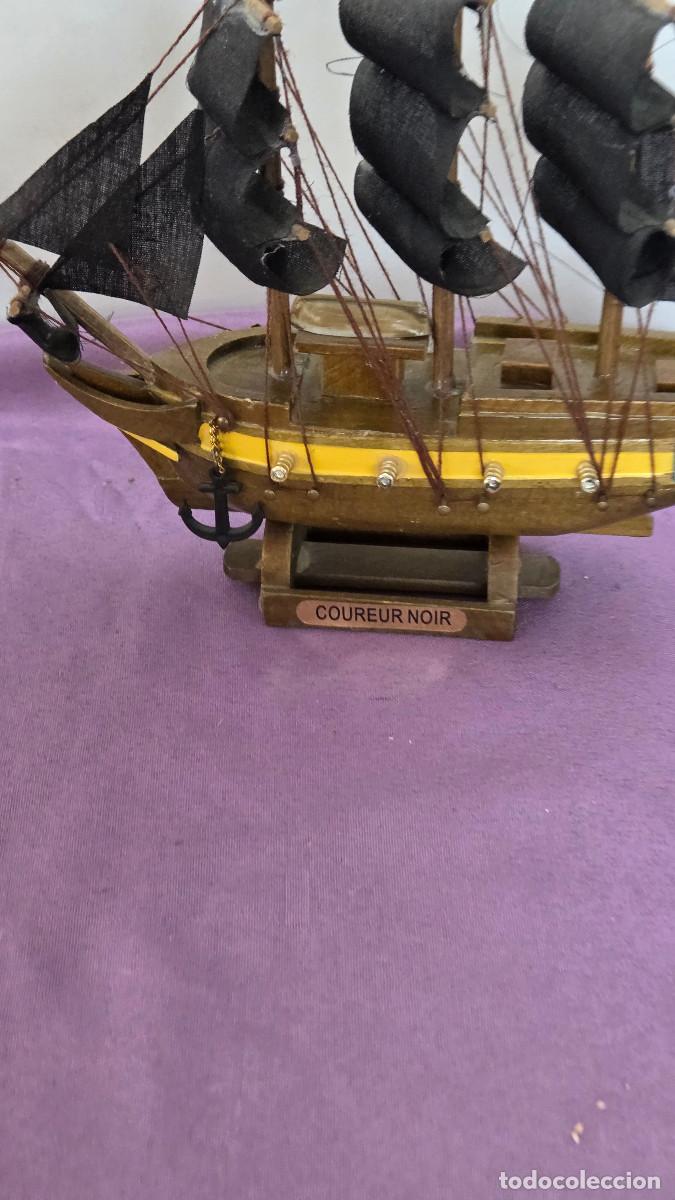 Postales: maqueta de barco de madera - Foto 4