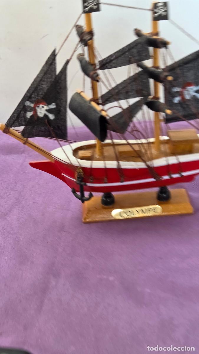 Postales: maqueta de barco de pesca