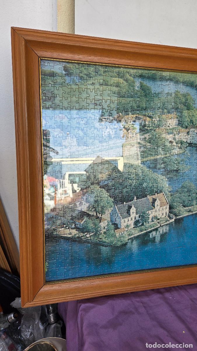 Postales: cuadro con un puzle vintage - Foto 3