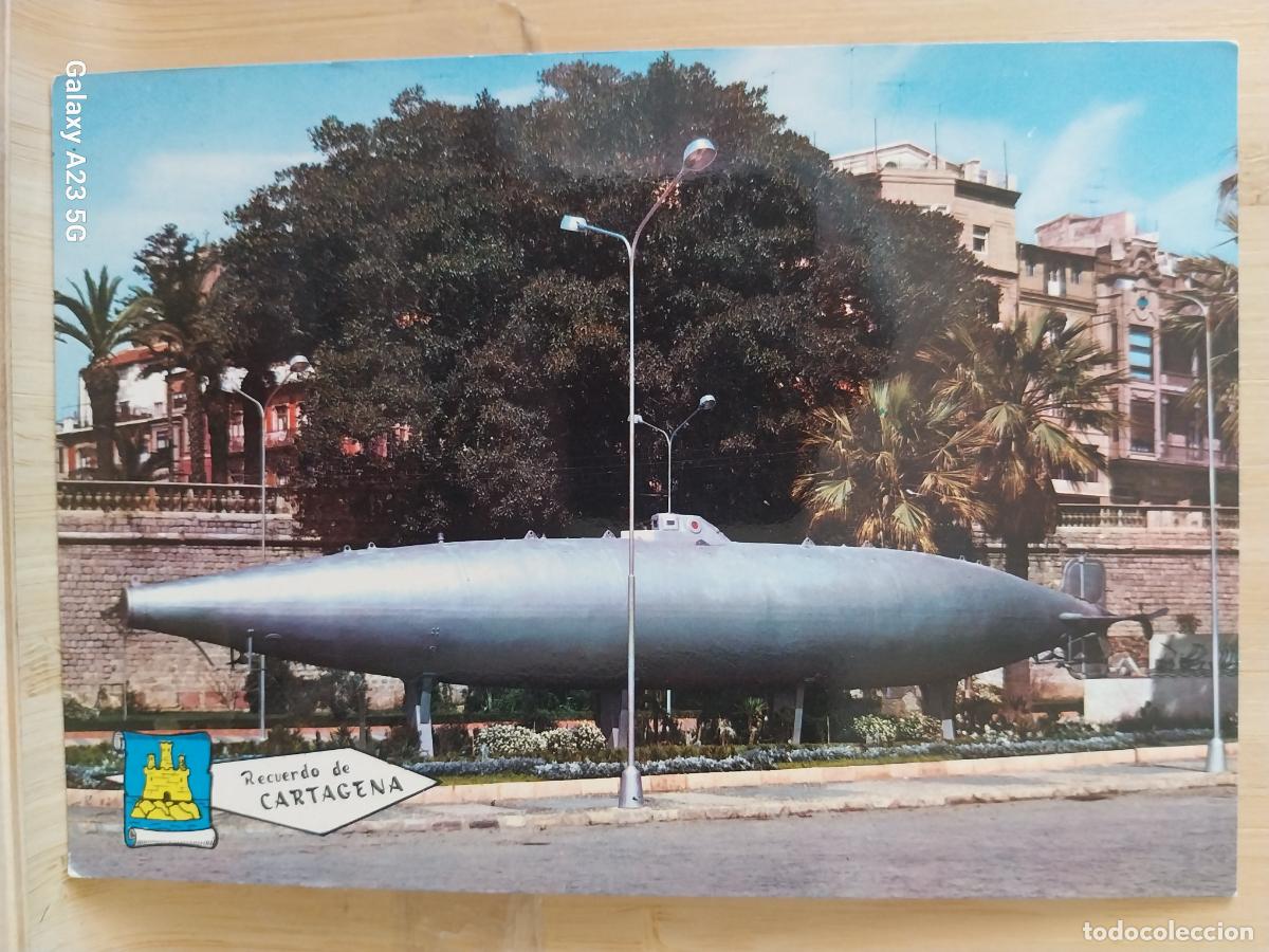 Postales: CARTAGENA SUBMARINO PERAL ED PERGAMINO 4010 SC ORIGINAL
