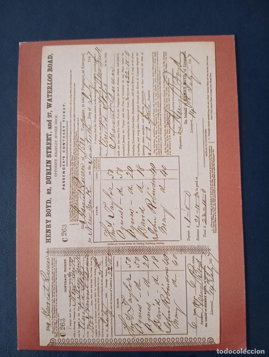 Postales: POSTAL RECORDATORIO DEL HUNDIMIENTO DEL TITANIC