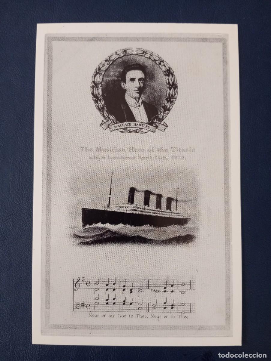 Postales: POSTAL RECORDATORIO DEL HUNDIMIENTO DEL TITANIC