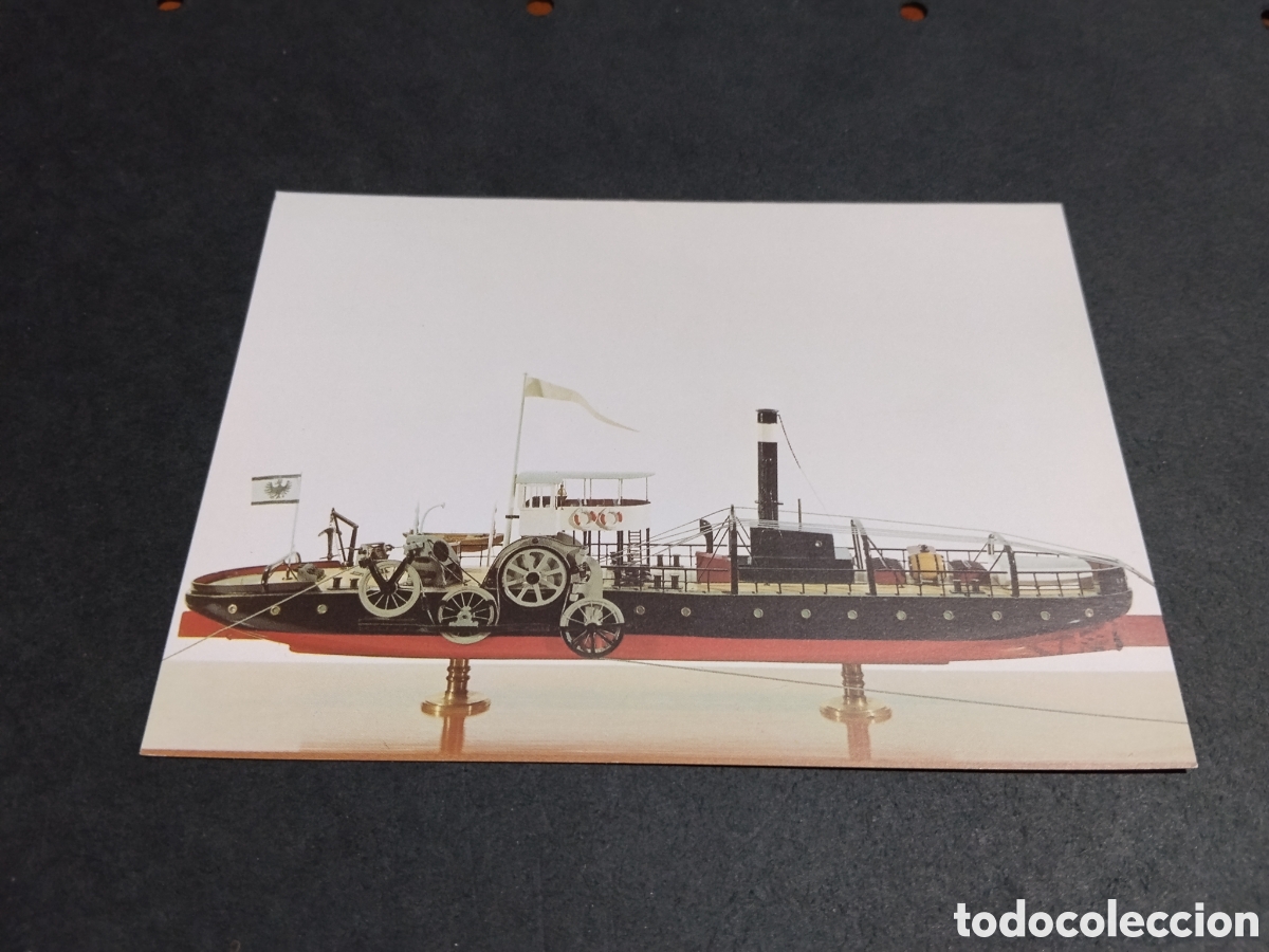 Postales: Postal maqueta barco hist&oacute;rico