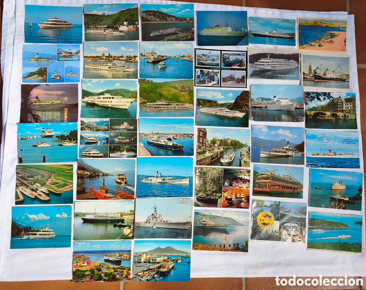 Postales: POSTALES VINTAGE DE BARCOS - Foto 3