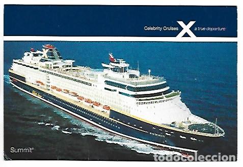 Postkarten: BARCO - BOAT - BATEAU - BOOT.- PUBLICIDAD DE COMPA&Ntilde;IA NAVIERA