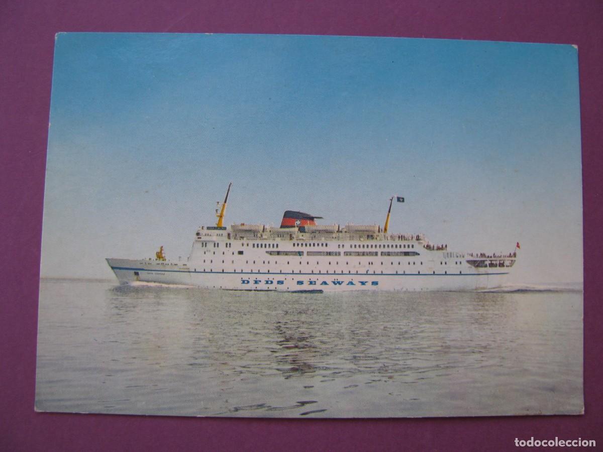 Postales: POSTAL BARCO DFDS SEAWAYS. M.S. DANA CORONA.