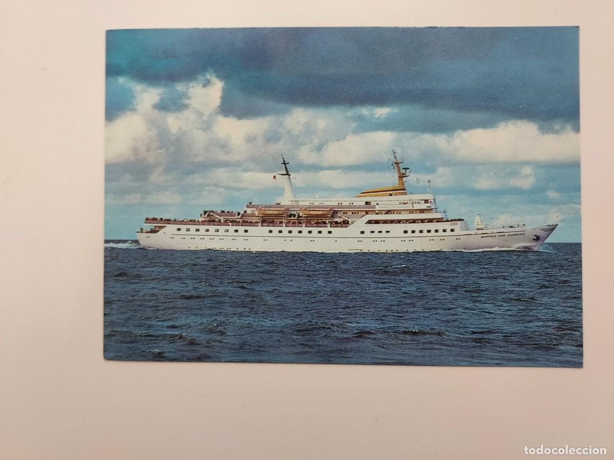 Postales: POSTAL BARCO MS WAPPEN VON HAMBURG. SIN CIRCULAR. ALEMANIA HAMBURGO