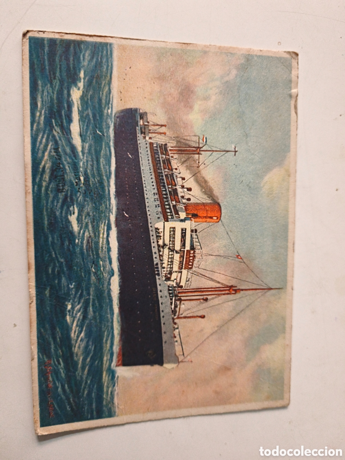 Cartoline: Postal Barco Sierra Salvada
