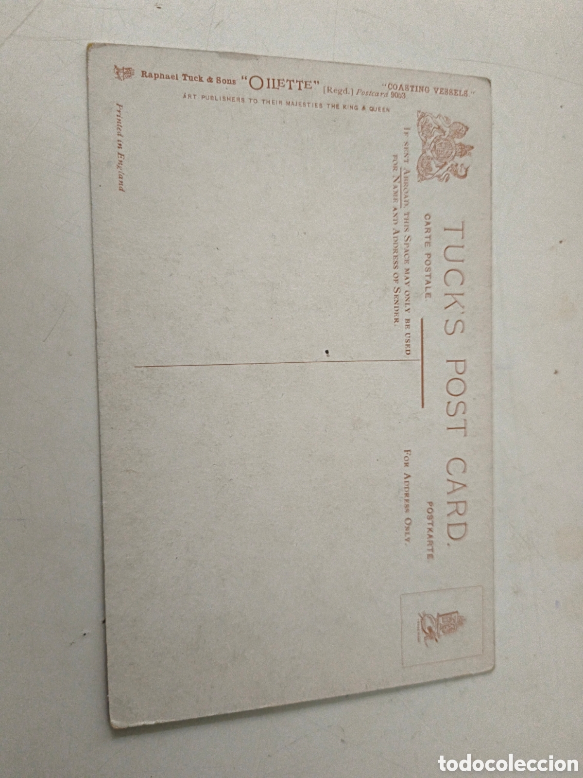 Postales: Postal Barco. Tucks post card. - Foto 2