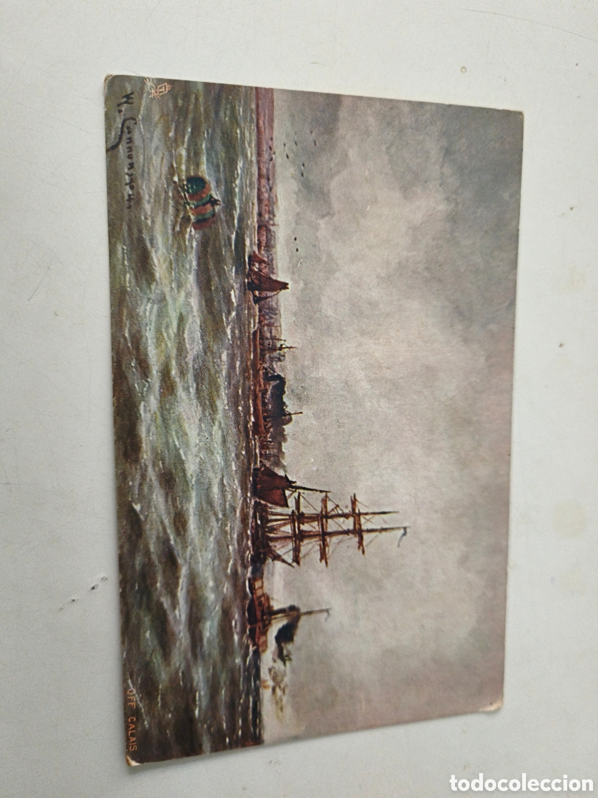 Cartoline: Postal Barco Tuck's post card