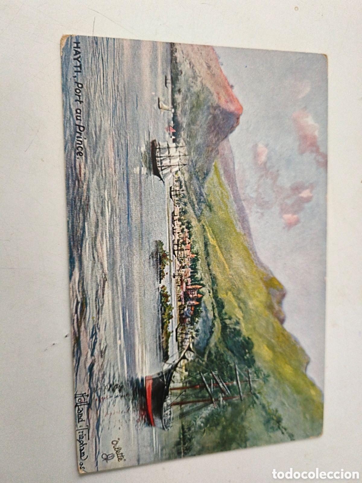 Cartoline: Postal Barcos. Tucks post card