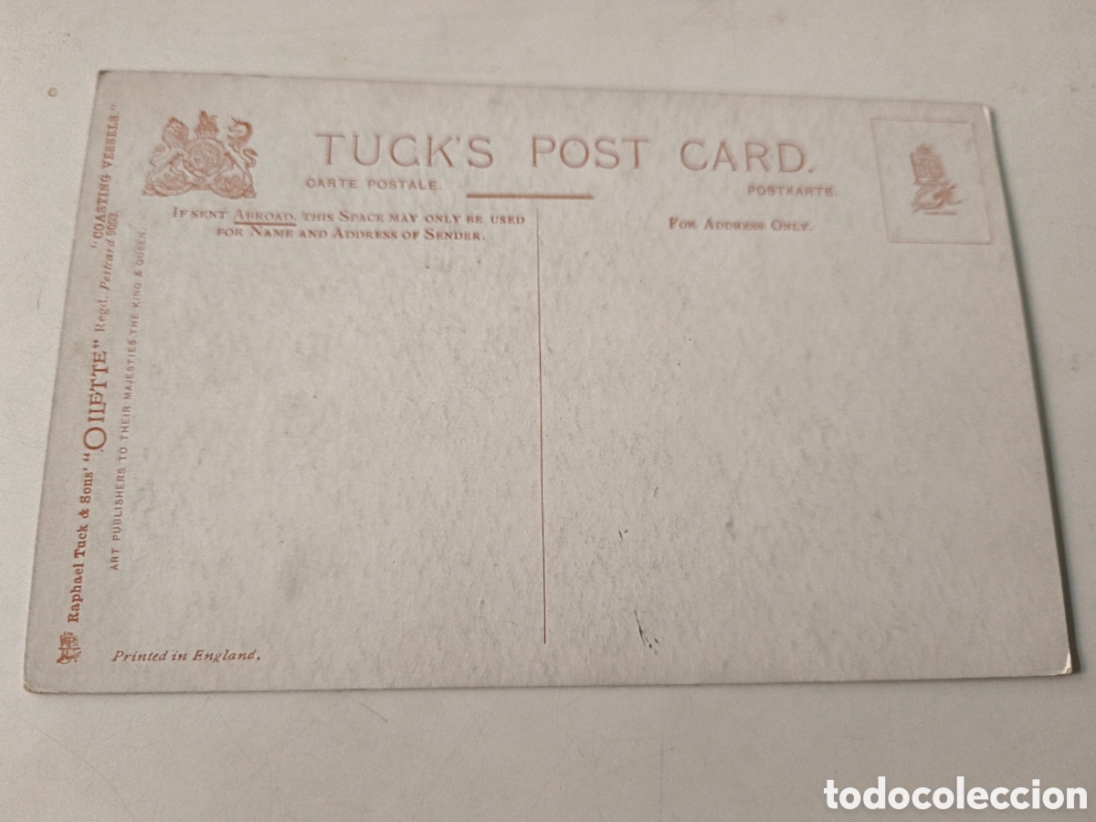 Postales: Postal Barcos. Tucks post card - Foto 2