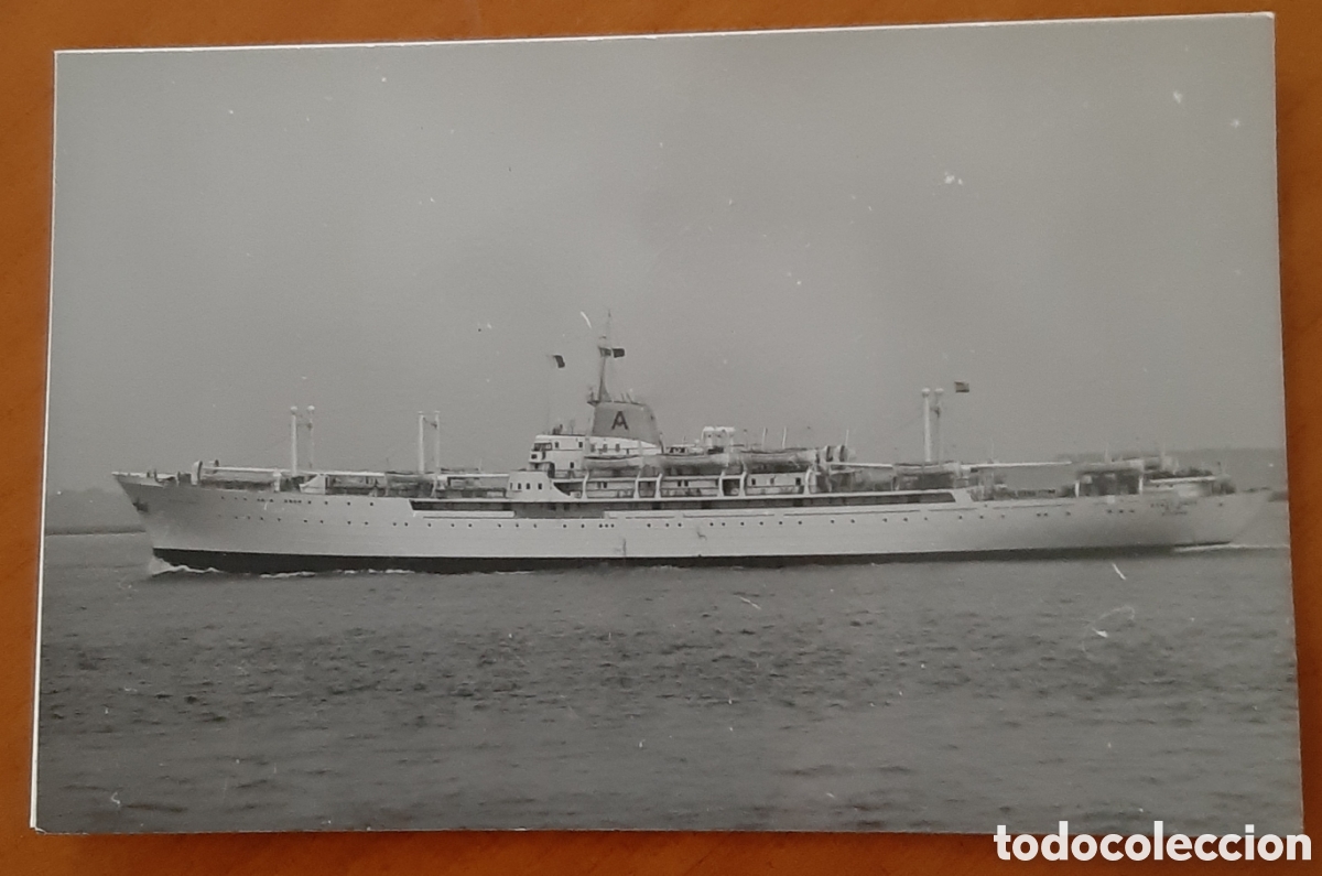 Postcards: Foto barco Monte Umbe. Naviera Aznar, S.A. R10300