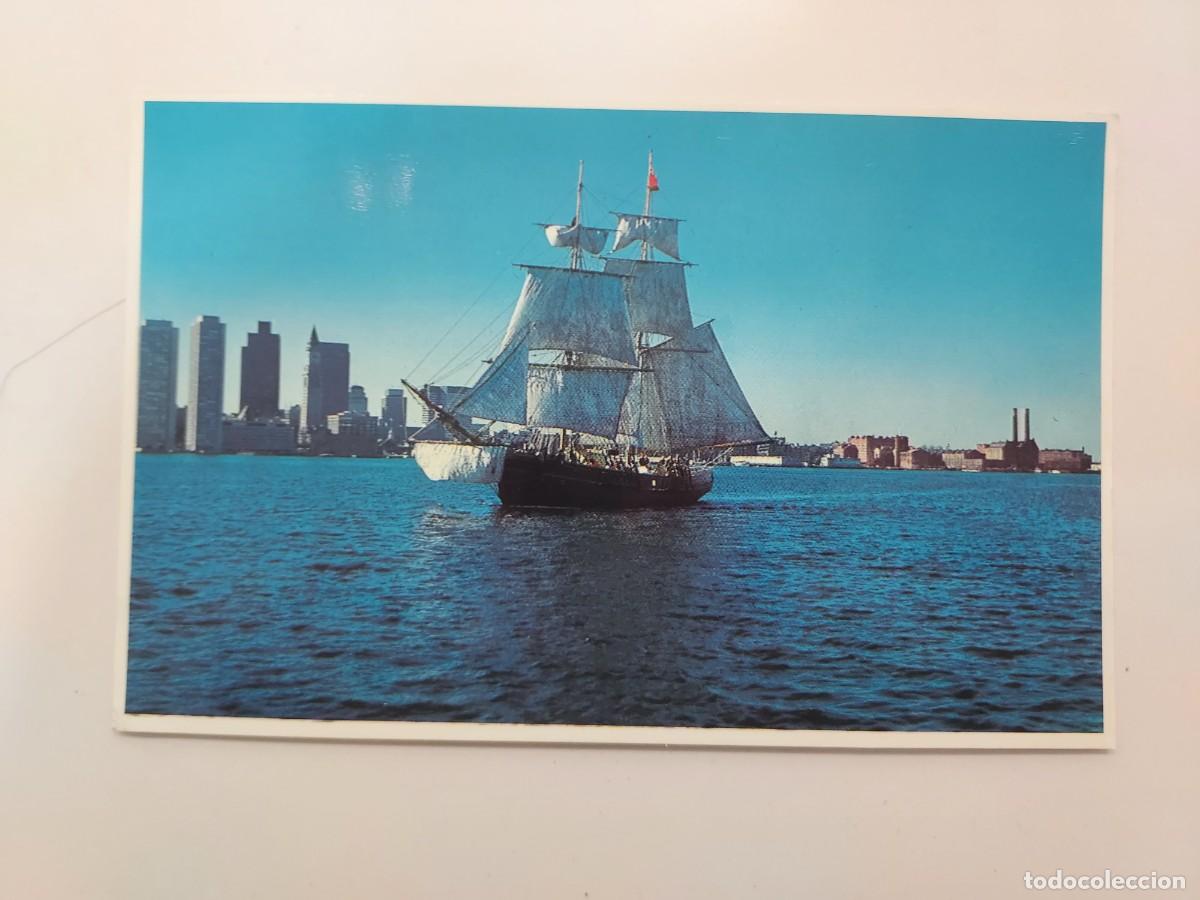 Postkarten: POSTAL THE BOSTON TEA PARTY SHIP BRIG BEAVER II. CIRCULADA USA. MOTIN DEL TE DE BOSTON