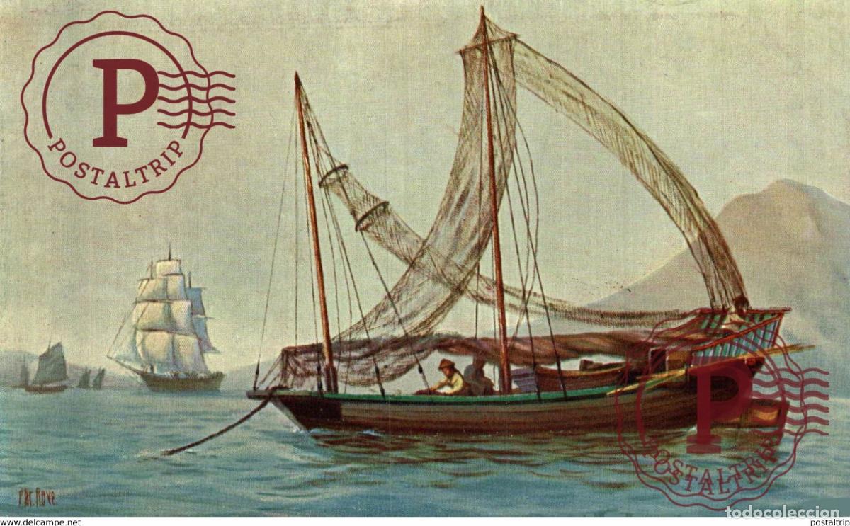 Postales: MARINE GALERIE GRO&szlig;ES CHINESISCHES FISCHERBOOT, JETZTZEIT BARCOS BOAT BATEAUX