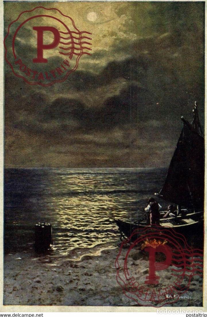 Postales: V.A. RIBANO: FISCHFANG, HAL&Aacute;SZAF, LOV RVB, RYBOLOWSTWO, LA P&Ecirc;CHE ILLUSTRATION P&Ecirc;CHEURS FISHER