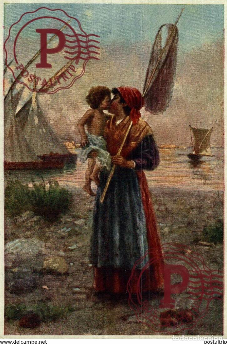 Postales: ARM, ABER GL&Uuml;CKLICH. ILLUSTRATION P&Ecirc;CHEURS FISHER BARCOS BOAT BATEAUX