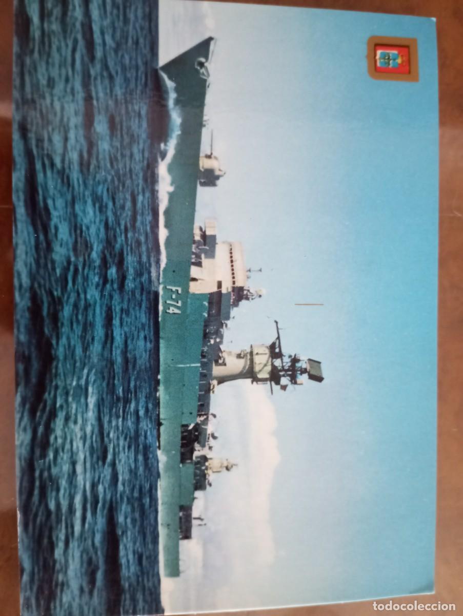 Postales: ANTIGUA POSTAL DE LA ARMADA ESPA&Ntilde;OLA, FRAGATA ASTURIAS